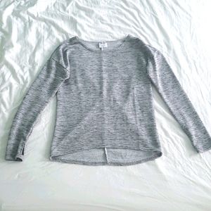 Grey-Long Sleeved Shirt-Danskin-Size Small (4-6)